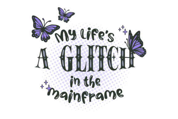 Glitch Aesthetic: A Digital Dream for Embroidery