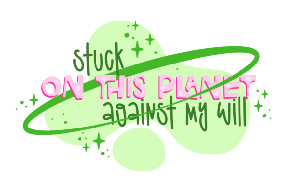 Planet Prisoner Embroidery Design