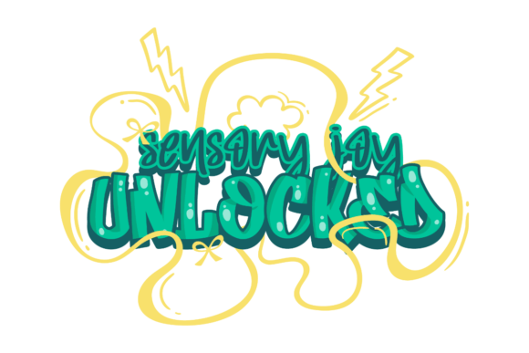 Sensory Unlocked: A Bold Embroidery Design