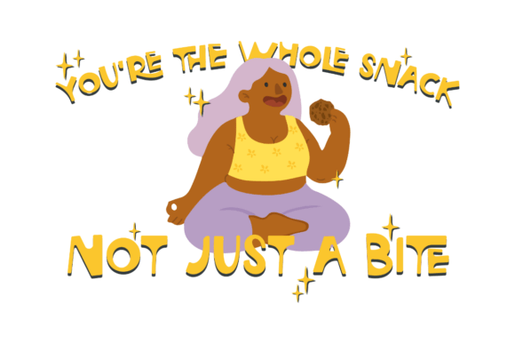 Whole Snack Energy Embroidery Design